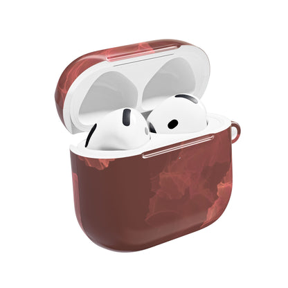 Blush Ink Splash Shockproof & Scratch-Resistant AirPods Case – Wireless Charging Compatible