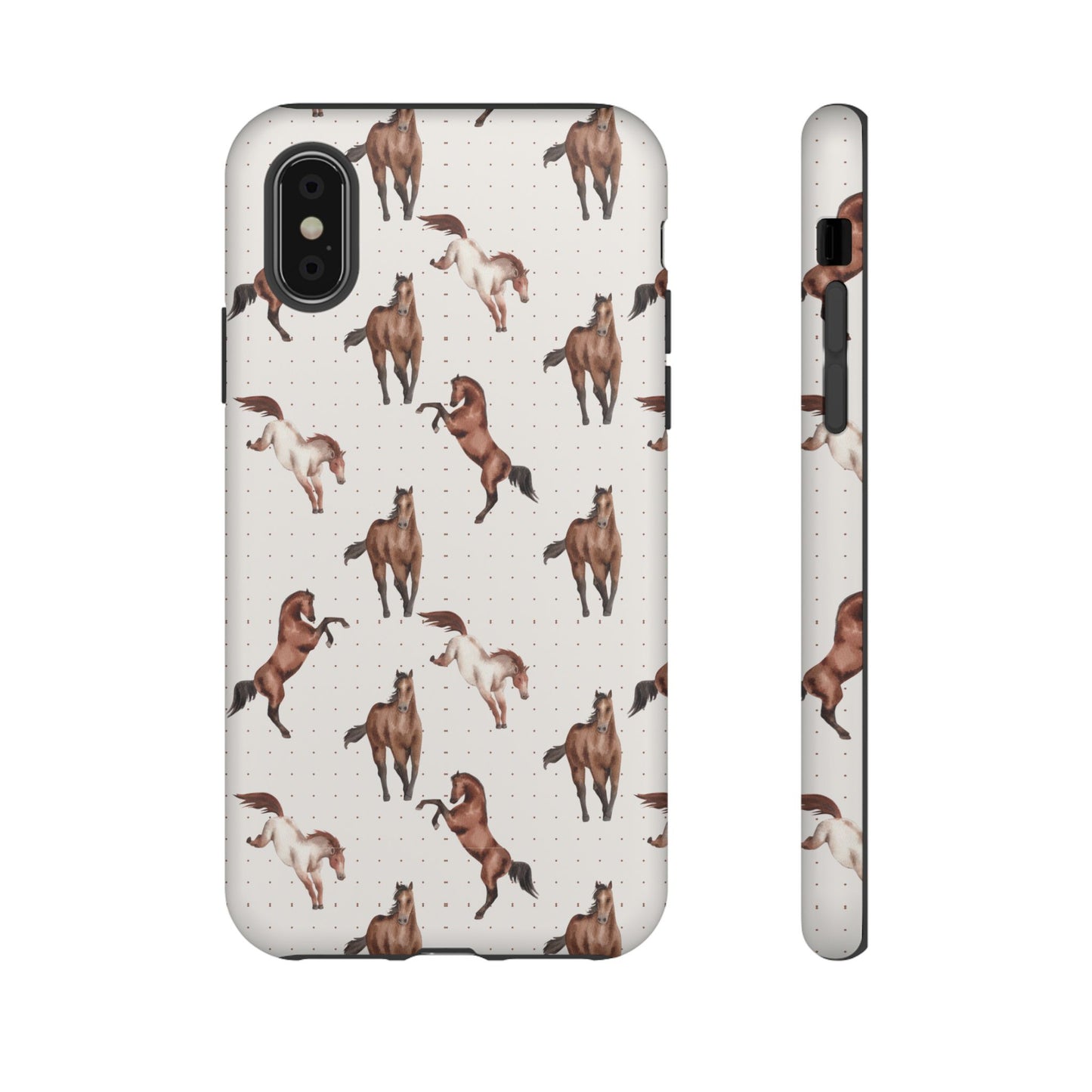 Wild Mustang Horse Pattern Phone Case – Stylish, Protective & Eco-Friendly - JGUS
