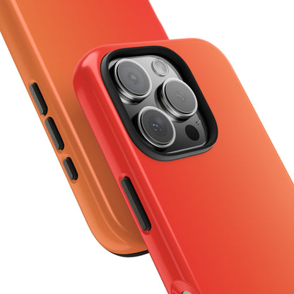 Vibrant Red Orange Phone Case