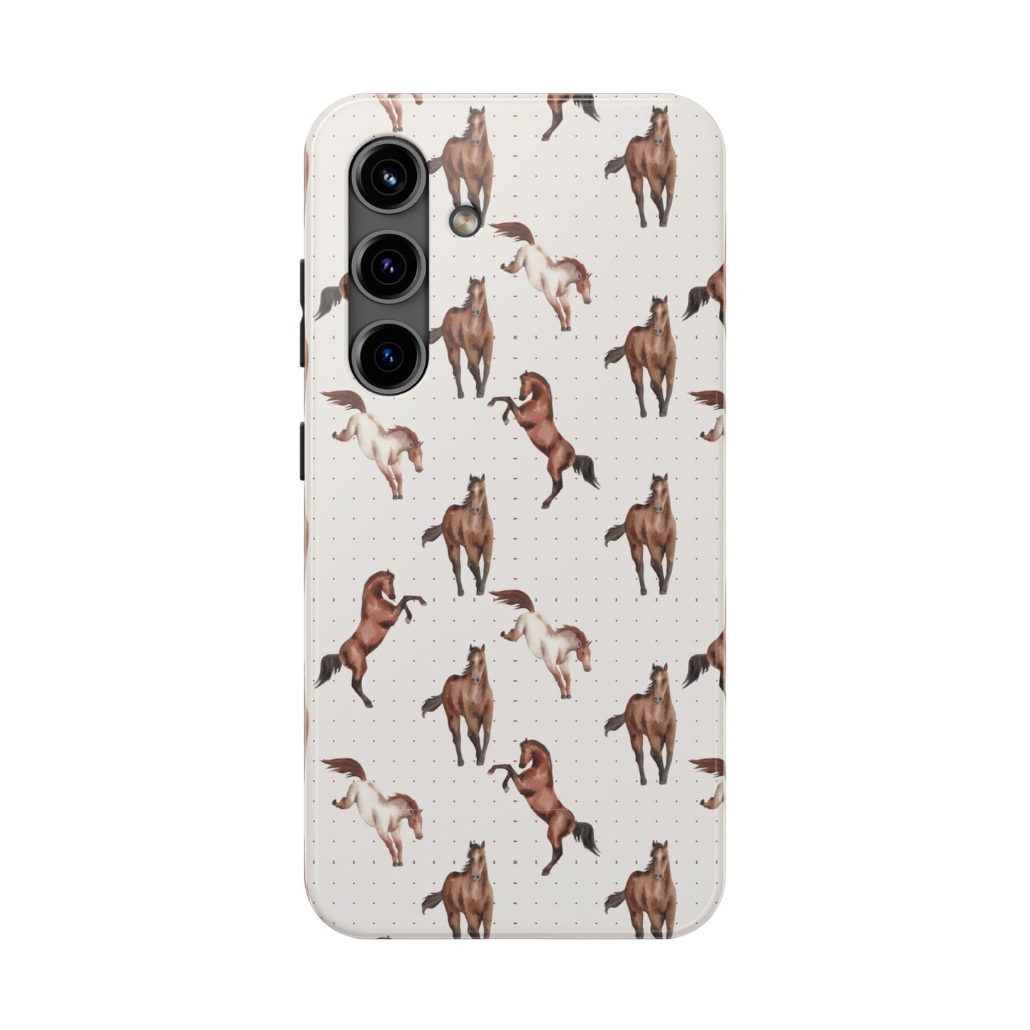 Wild Mustang Horse Pattern Phone Case – Stylish, Protective & Eco-Friendly