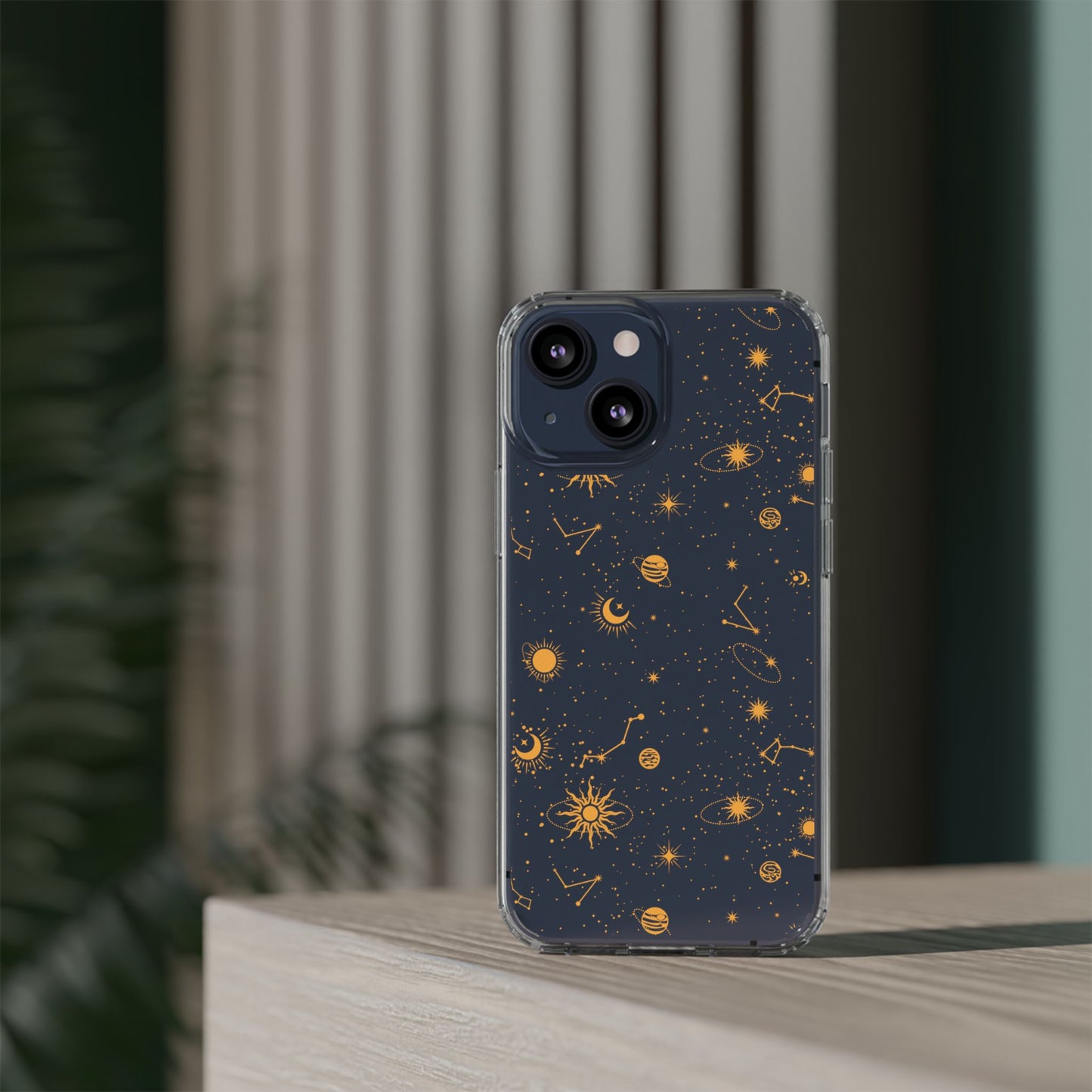 Space Magic Clear Phone Case