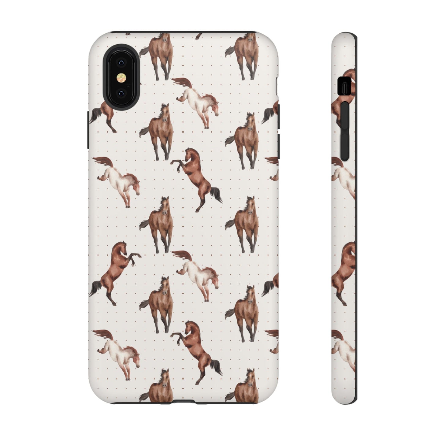 Wild Mustang Horse Pattern Phone Case – Stylish, Protective & Eco-Friendly - JGUS