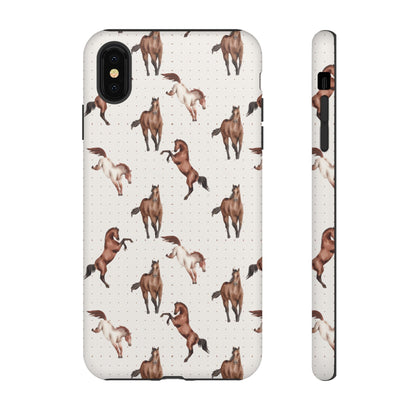 Wild Mustang Horse Pattern Phone Case – Stylish, Protective & Eco-Friendly - JGUS