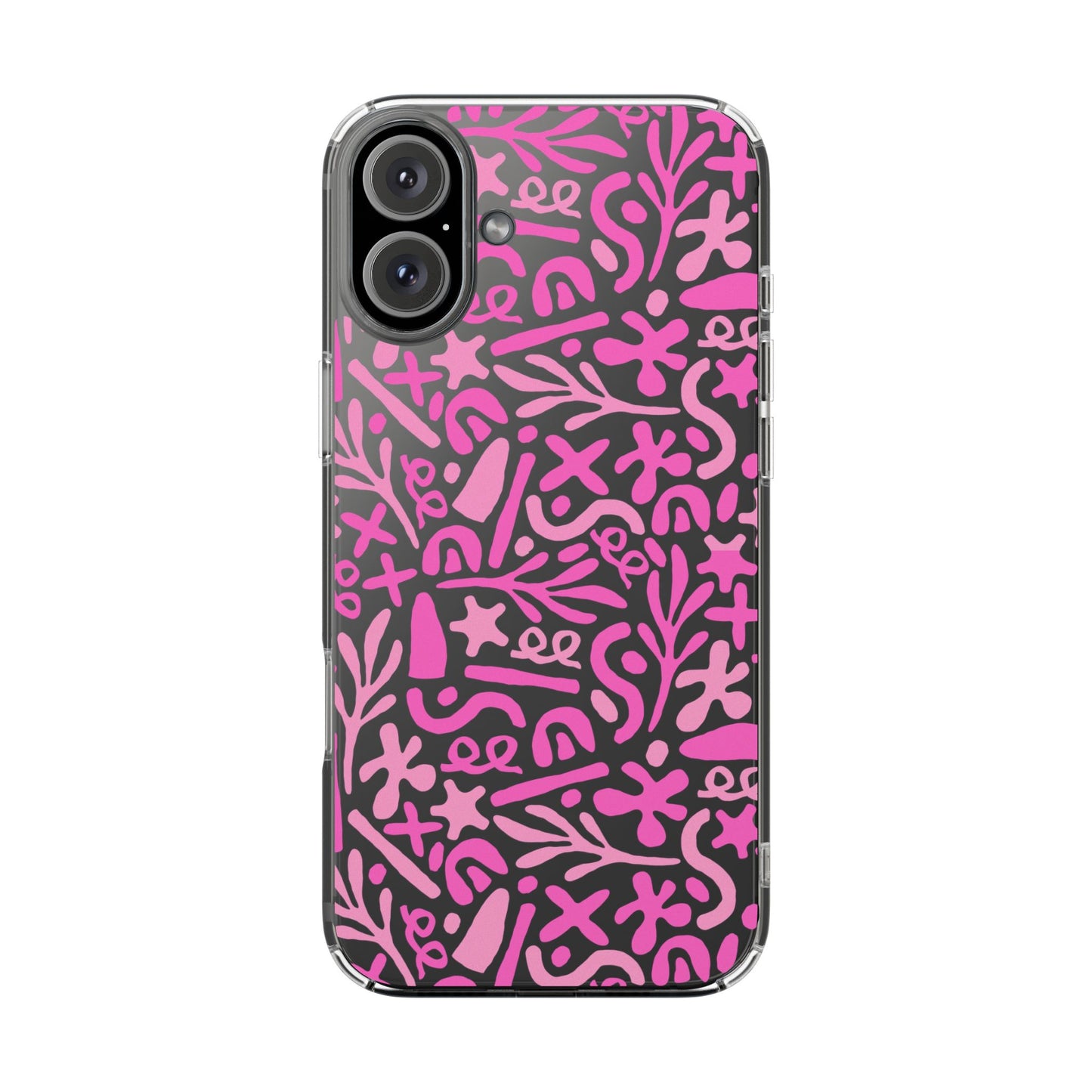 Abstract Vibes Clear Phone Case