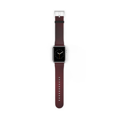 Vintage Burgundy Cherry Apple Watch Band – Sustainable, Stylish, and Comfortable