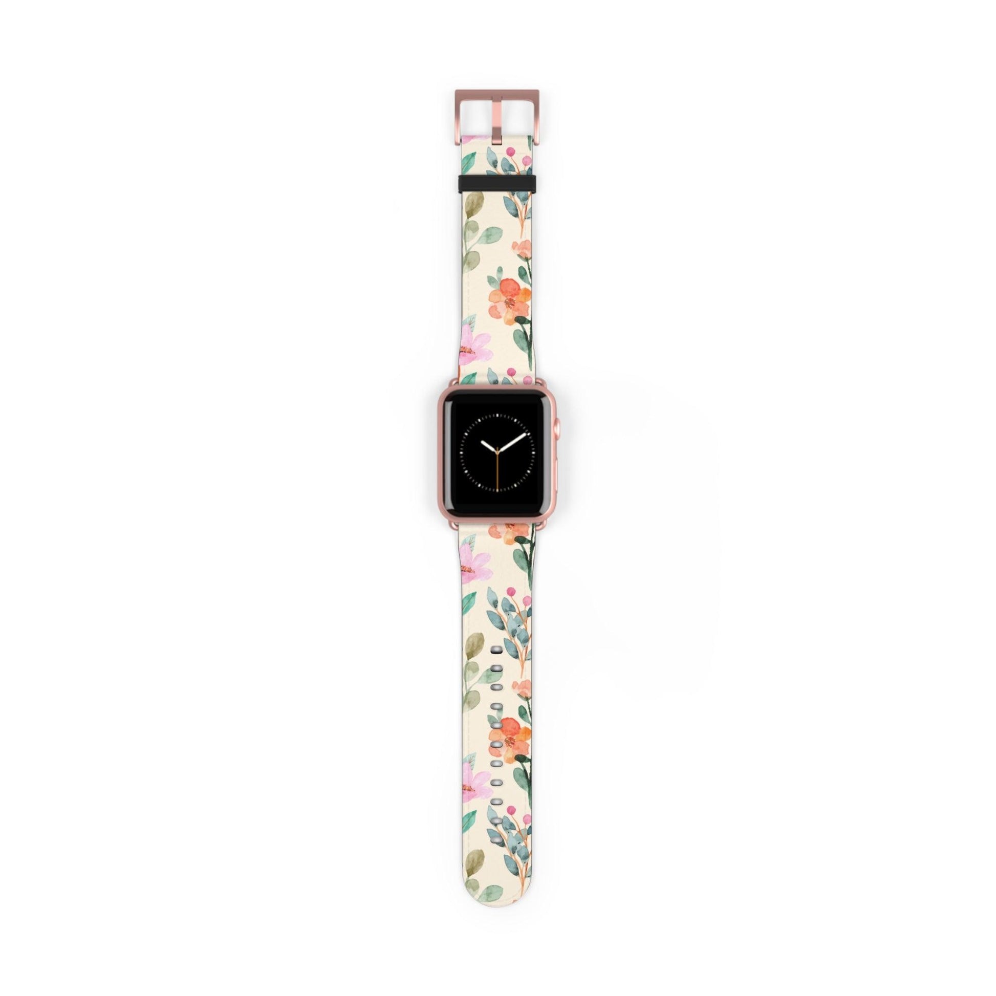 Petal Splash Watercolor Symphony Apple Watch Band - JGUS