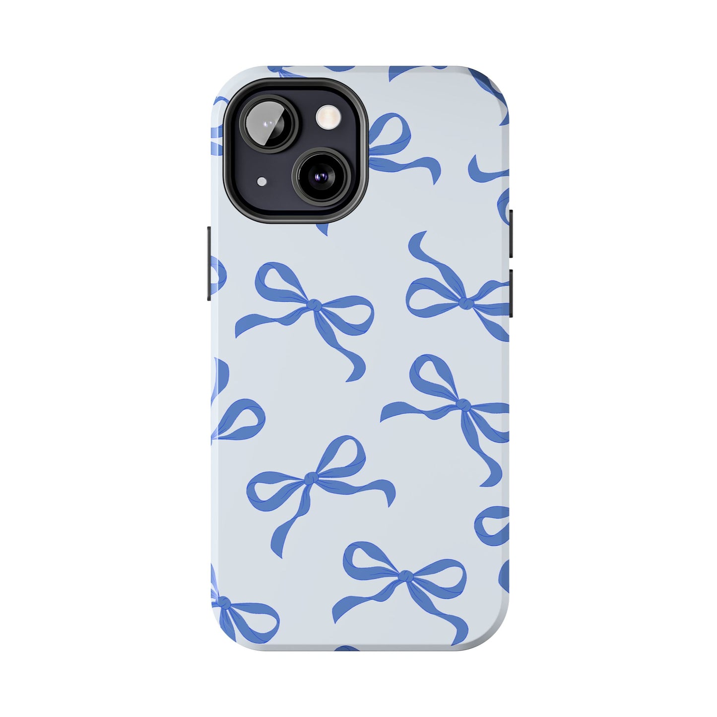 Vintage Blue Bow Phone Case