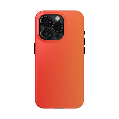 Vibrant Red Orange Phone Case