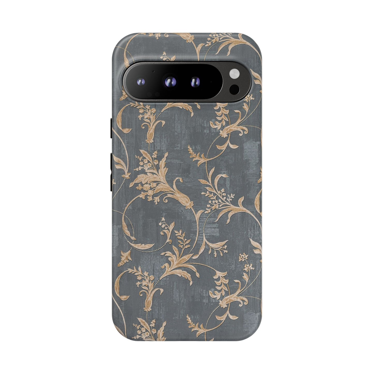 Old-Fashioned Flower Phone Case – Aesthetic Protective Cover for iPhone & Samsung - JGUS