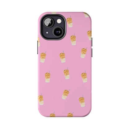 Pink Latte Love Phone Case