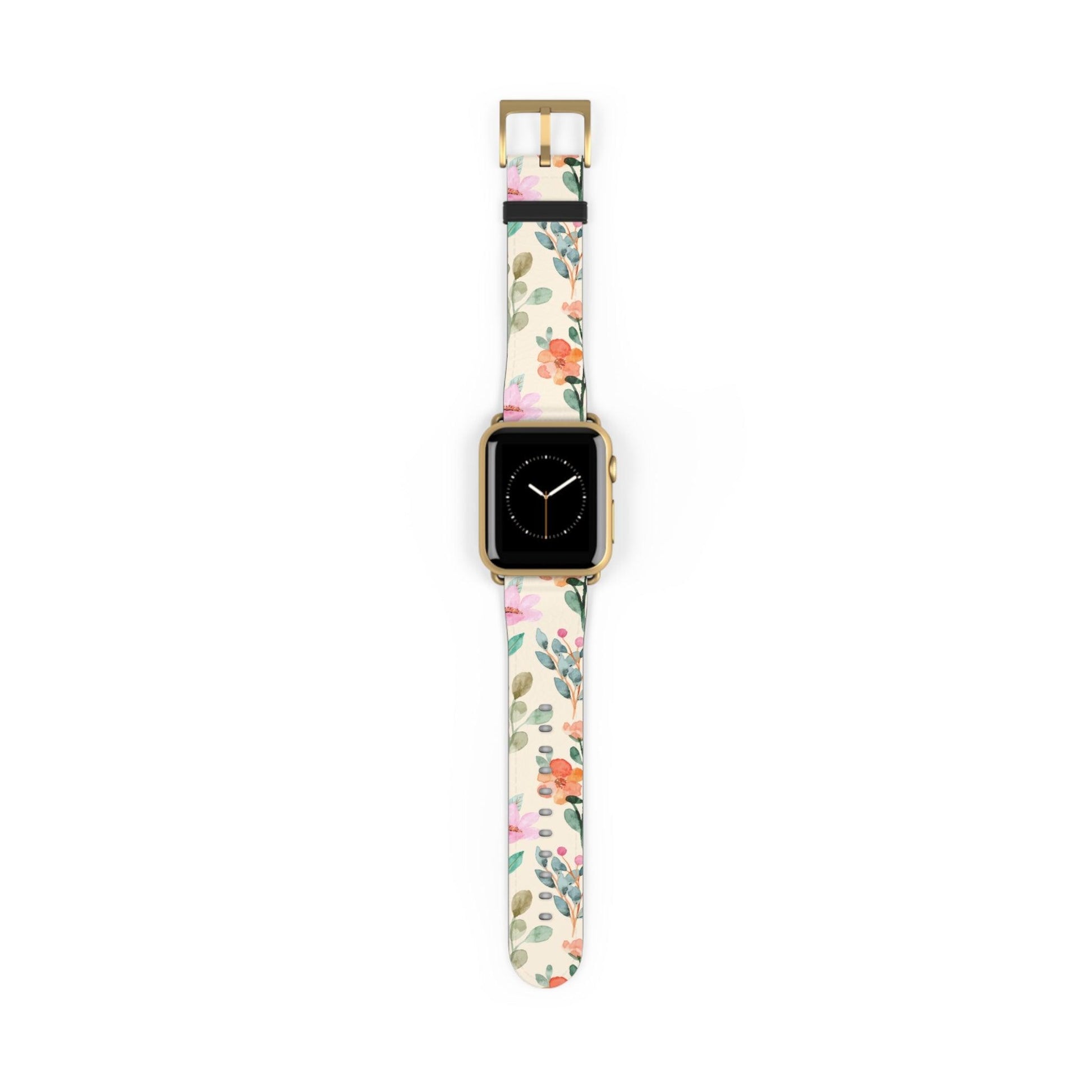 Petal Splash Watercolor Symphony Apple Watch Band - JGUS