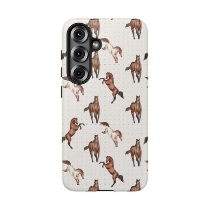 Wild Mustang Horse Pattern Phone Case – Stylish, Protective & Eco-Friendly - JGUS