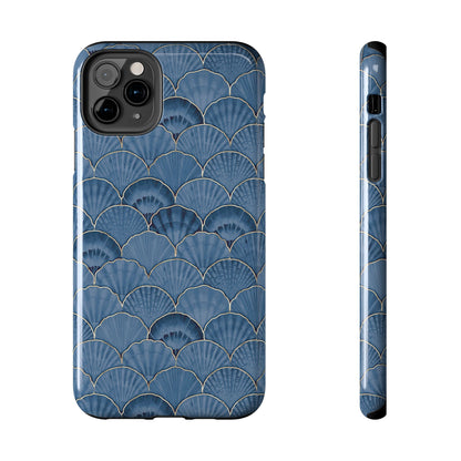 Abstract Shell Phone Case – Aesthetic Protective Cover for iPhone & Samsung