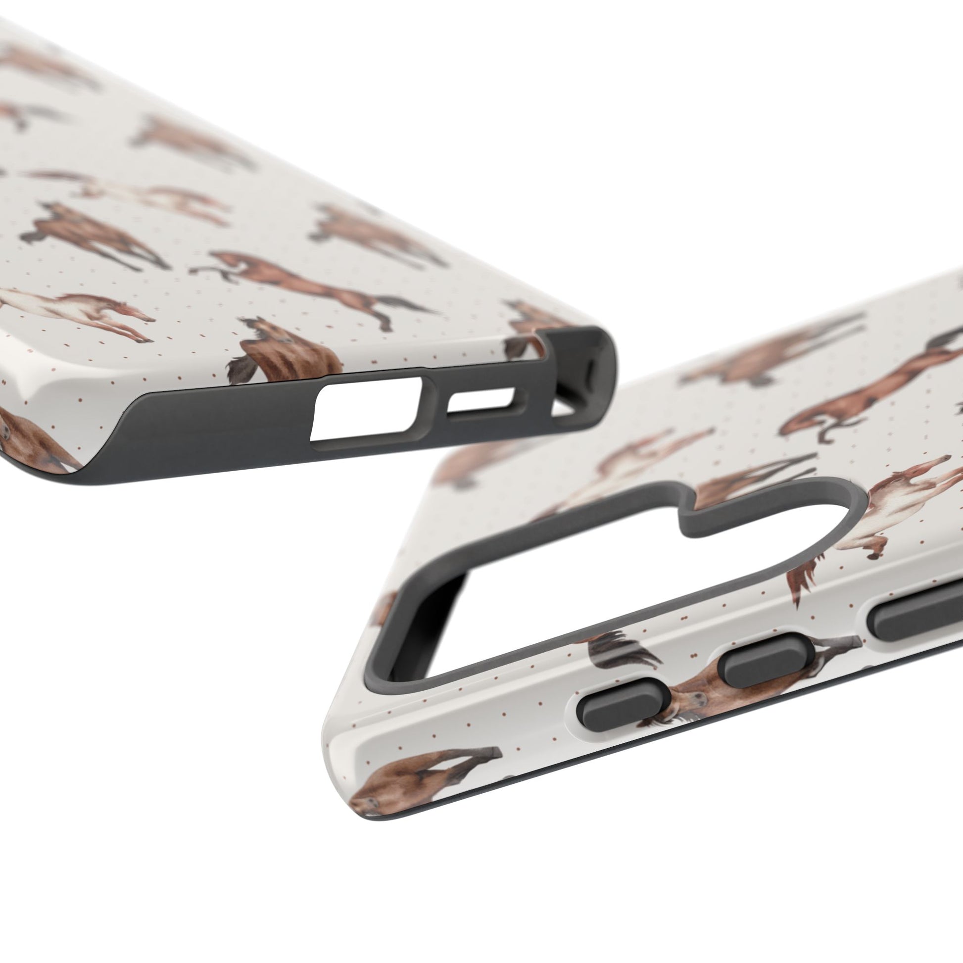Wild Mustang Horse Pattern Phone Case – Stylish, Protective & Eco-Friendly - JGUS