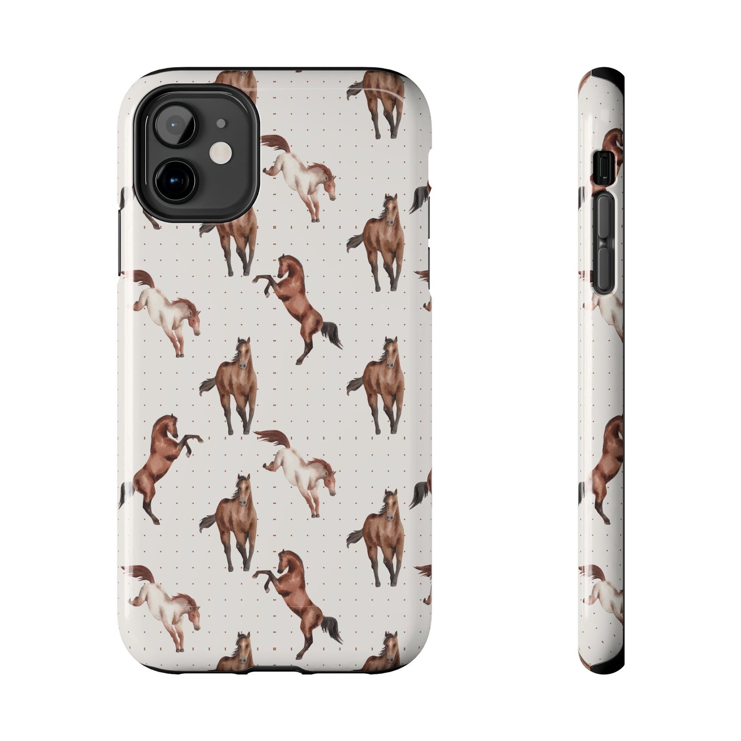 Wild Mustang Horse Pattern Phone Case – Stylish, Protective & Eco-Friendly