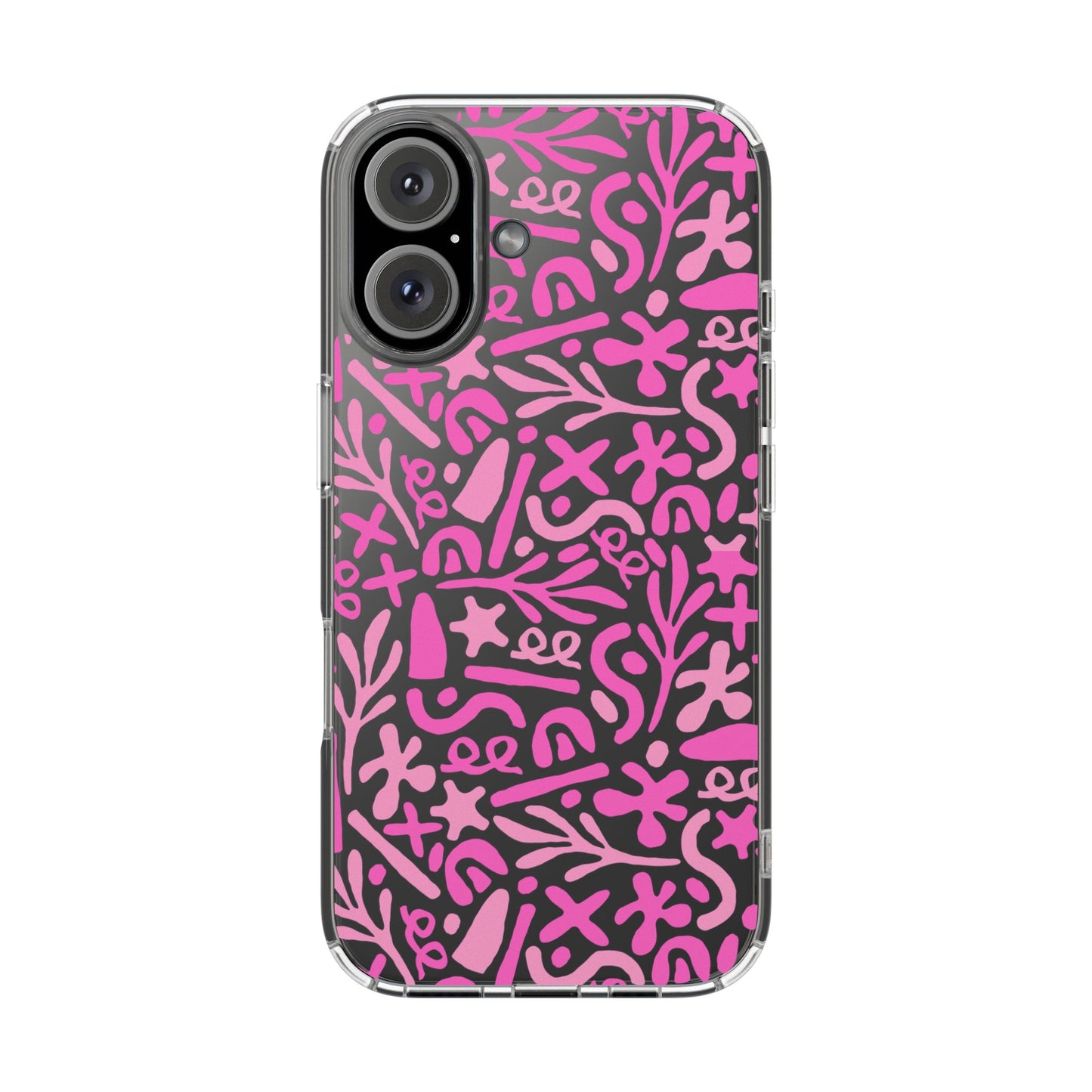 Abstract Vibes Clear Phone Case