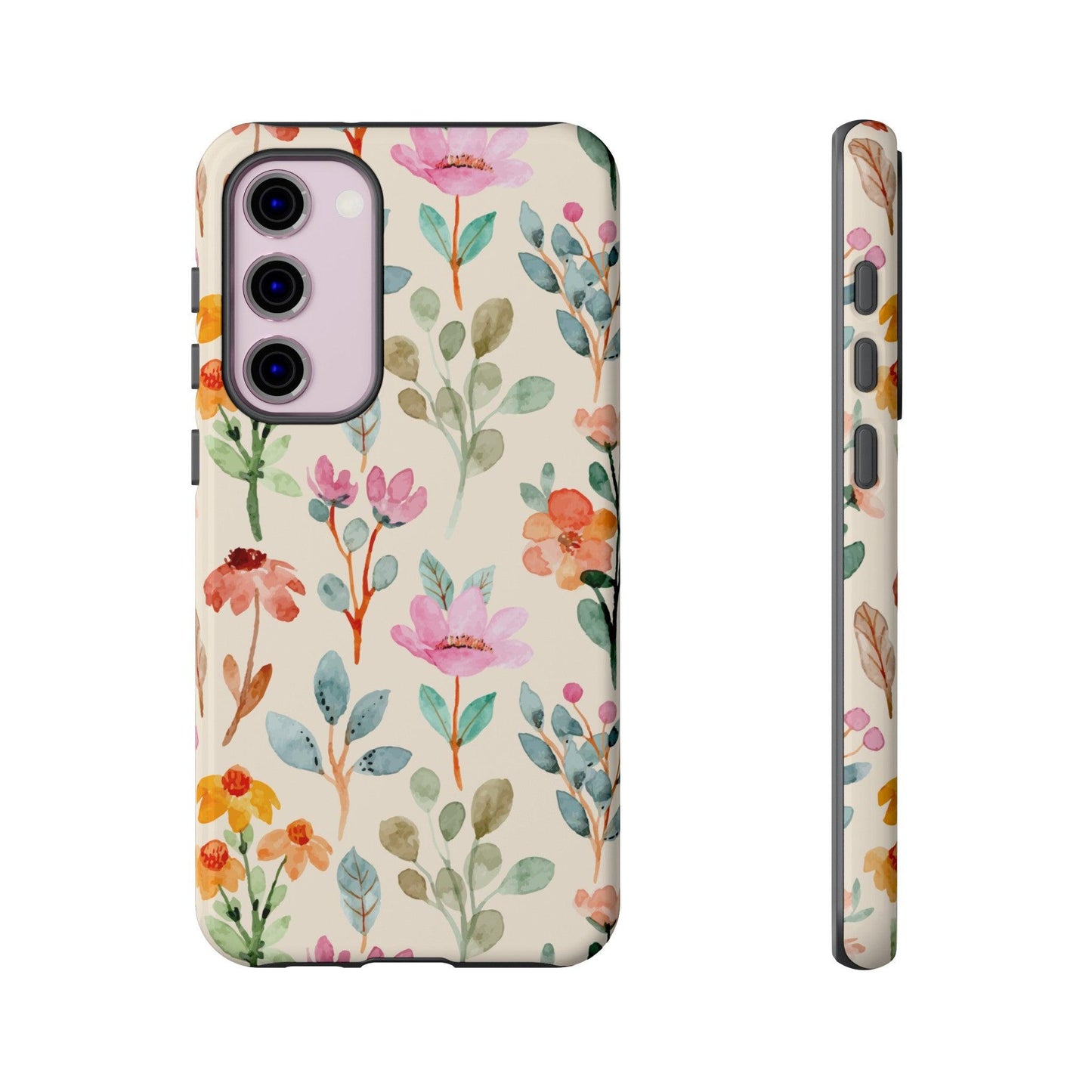 Petal Splash Watercolor Symphony Phone Case