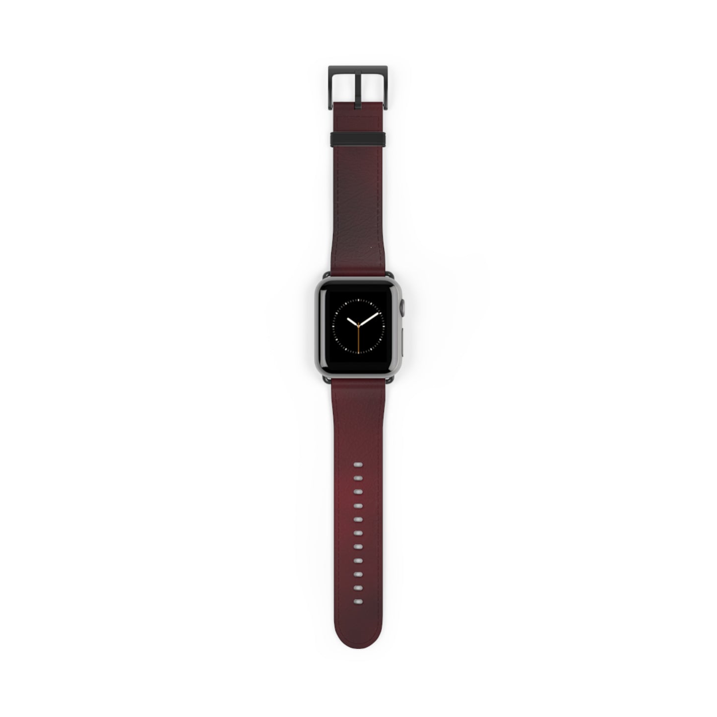 Vintage Burgundy Cherry Apple Watch Band – Sustainable, Stylish, and Comfortable