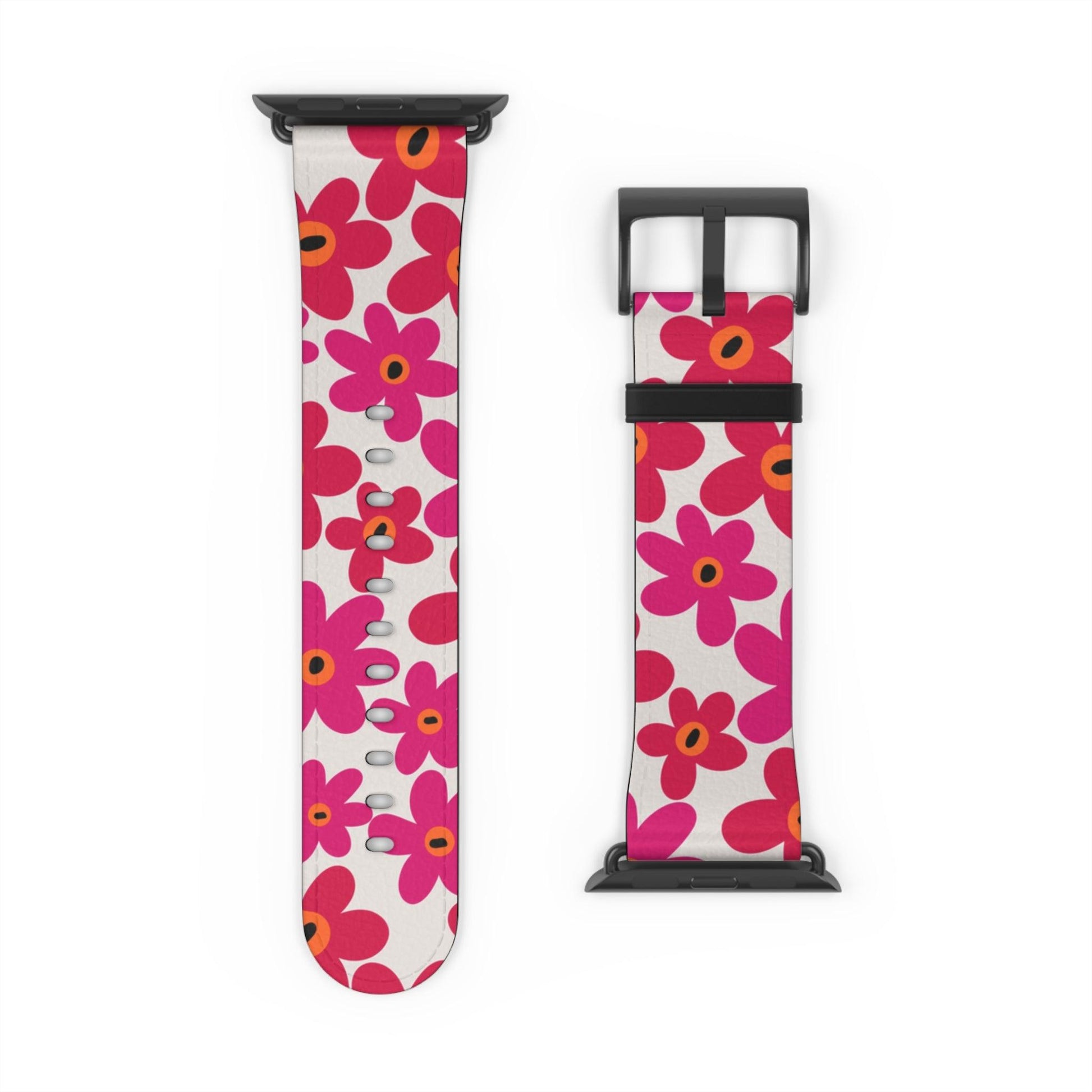 Abstract Florals Apple Watch Band - JGUS - #Phone - Case#