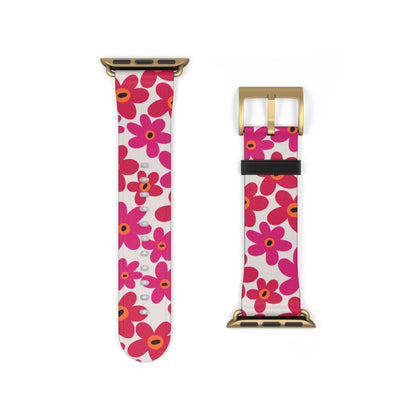 Abstract Florals Apple Watch Band - JGUS - #Phone - Case#