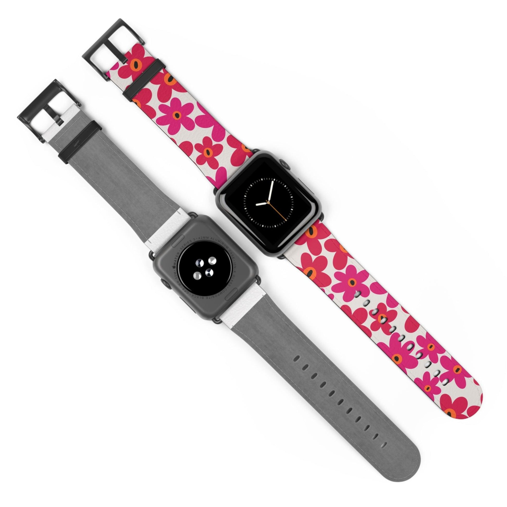 Abstract Florals Apple Watch Band - JGUS - #Phone - Case#