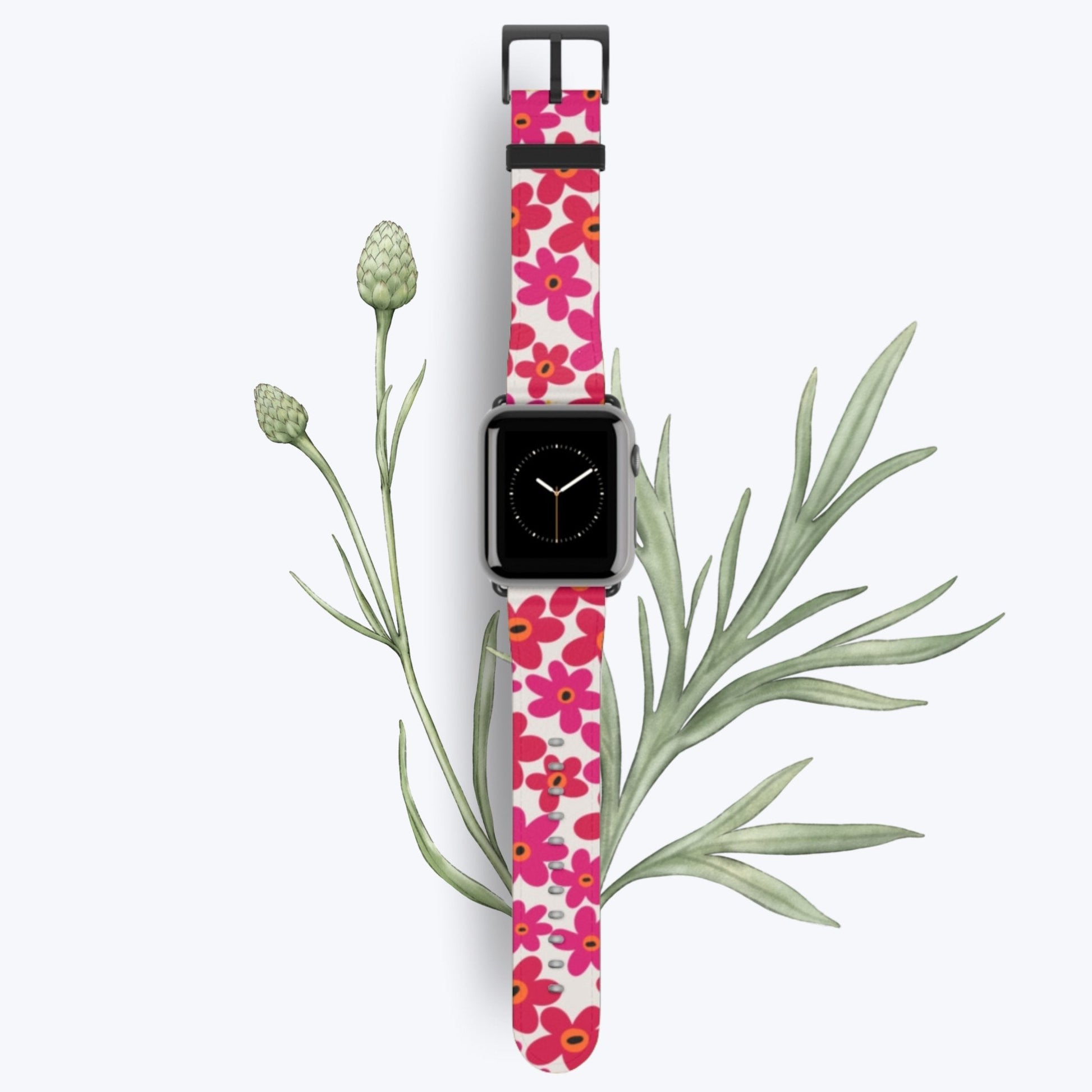 Abstract Florals Apple Watch Band - JGUS - #Phone - Case#