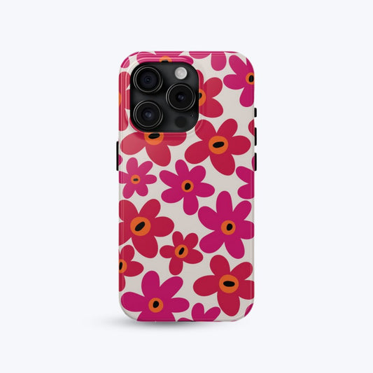 Abstract Florals Protective Phone Case - JGUS - #Phone - Case#