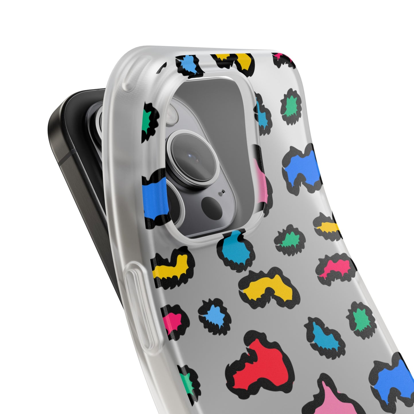 Vibrant Leopard Flexi Case