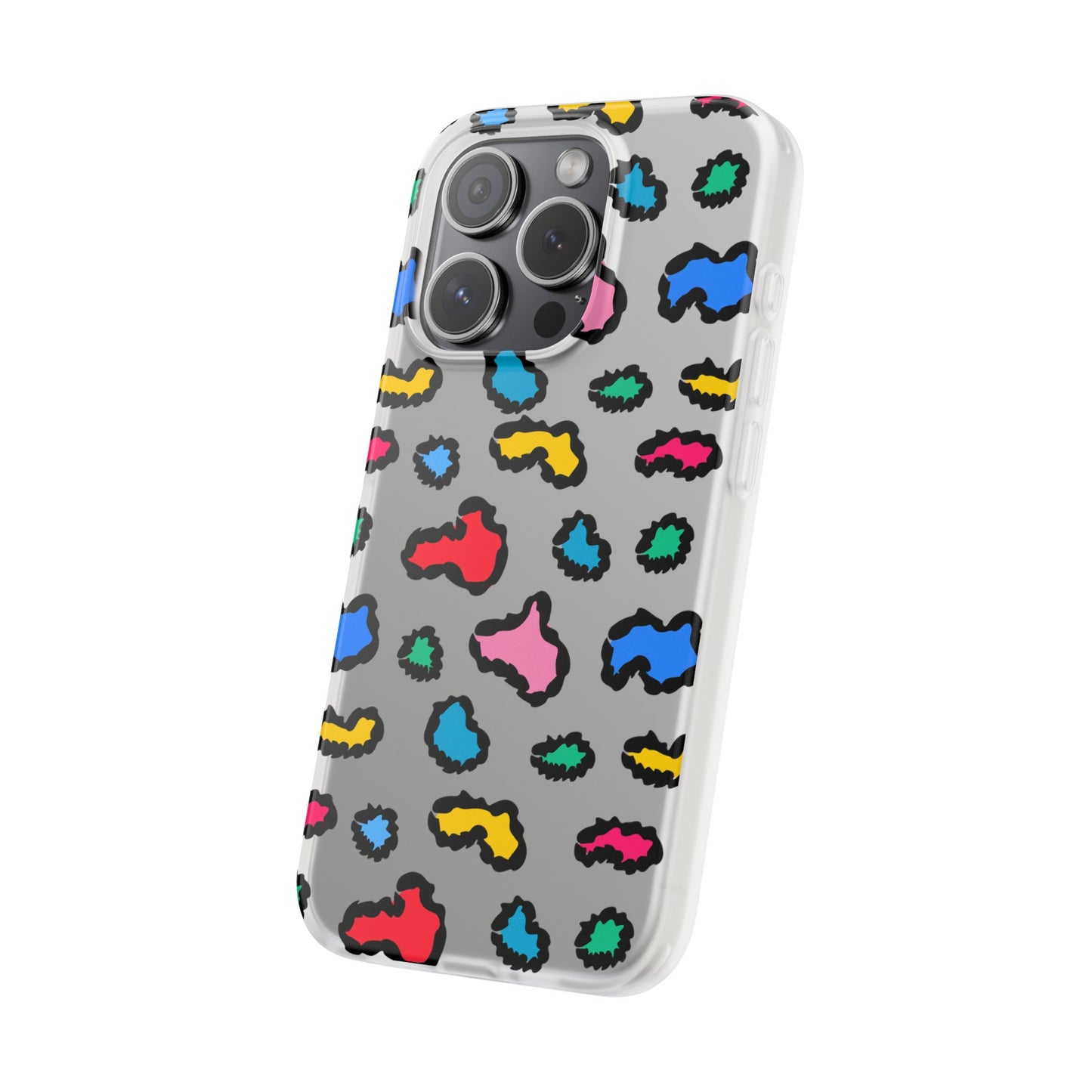 Vibrant Leopard Flexi Case