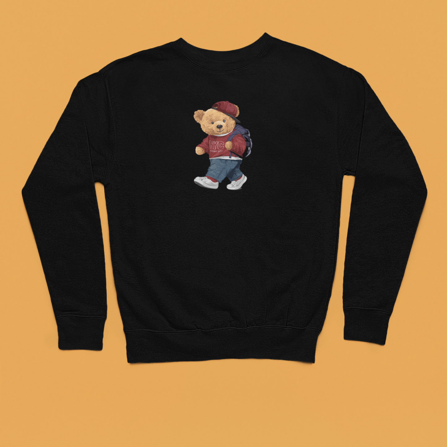 Cute School Bear Matching Sweatshirts