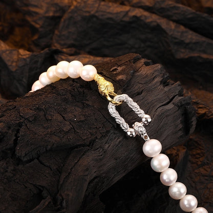 Elegant Sterling Silver Beaded Bracelet | Classic & Simple 925 Silver Design