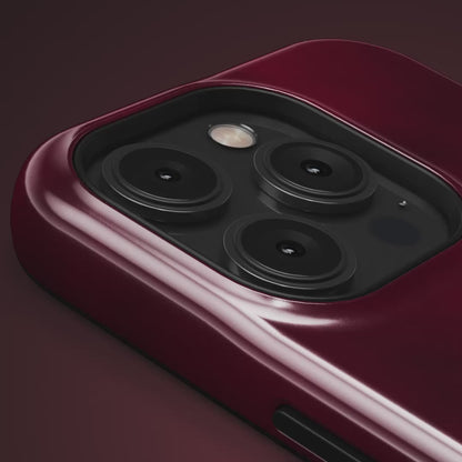 Vintage Burgundy Cherry Phone Case